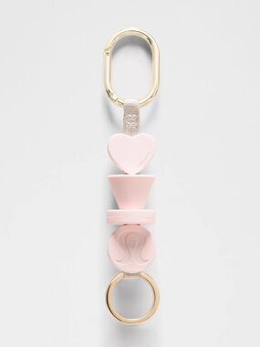 Lululemon Silicone Beaded Keychain- Valentine Limited Edition